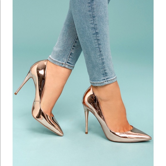 Steve Madden Shoes - Steve Madden Daisie Pump Rose Gold -8